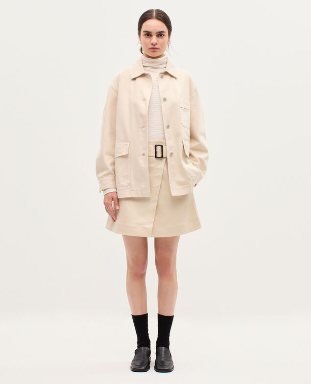 Veste workwear en coton H305 ecru