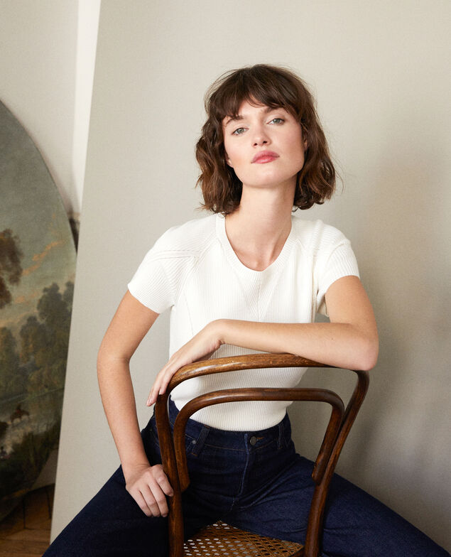 Pull en coton Off white