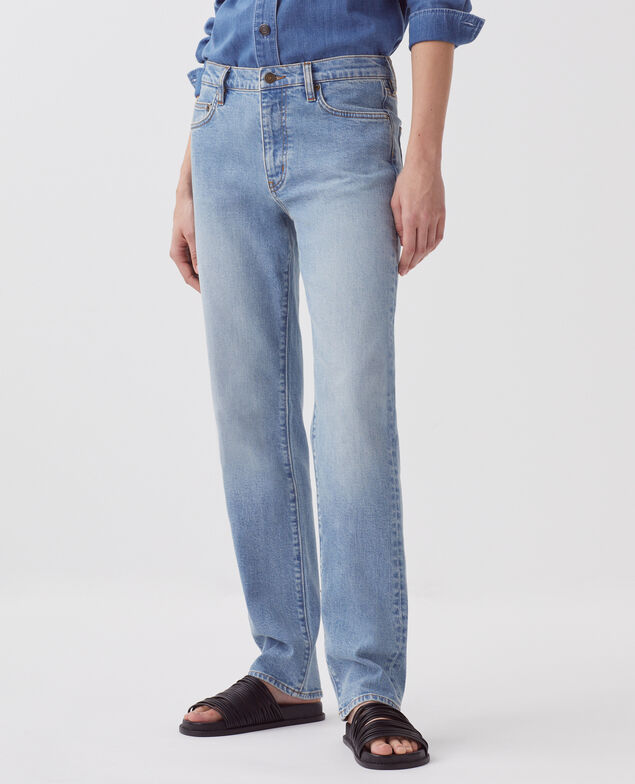 Jean slim LILI J610 light blue wash