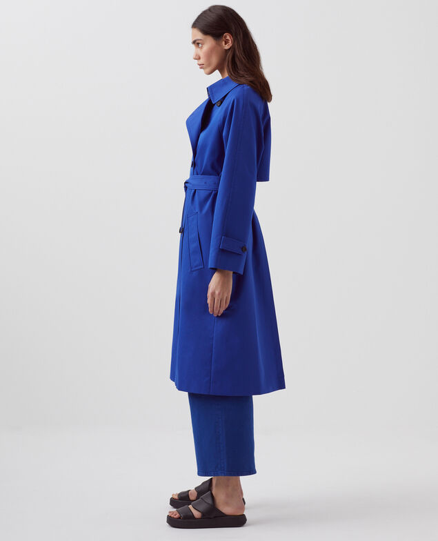 CATHERINE - Trench ample H660 sodalite blue