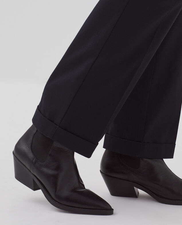 Pantalon droit COLETTE H091 black beauty