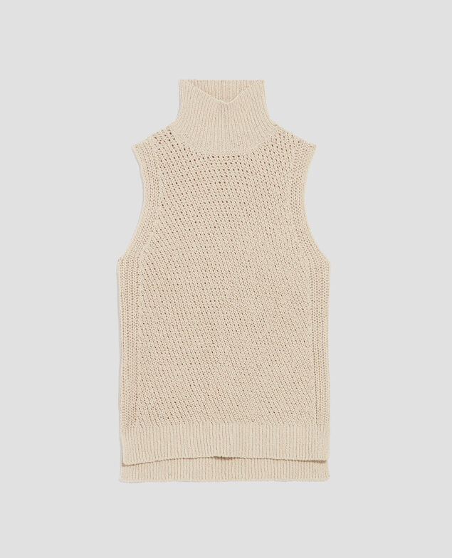 Pull sans manches H311 oyester gray