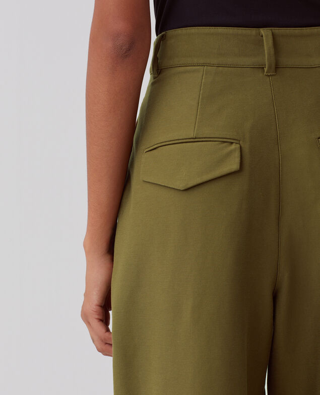Pantalon carrot PEGGY H570 military olive