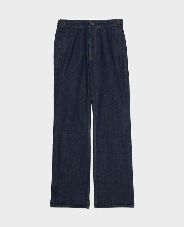 FLARE STRAIGHT - Pantalon ajusté en denim brut Denim rinse