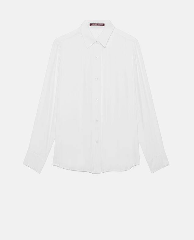 SIBYLLE - Chemise en soie Optical white