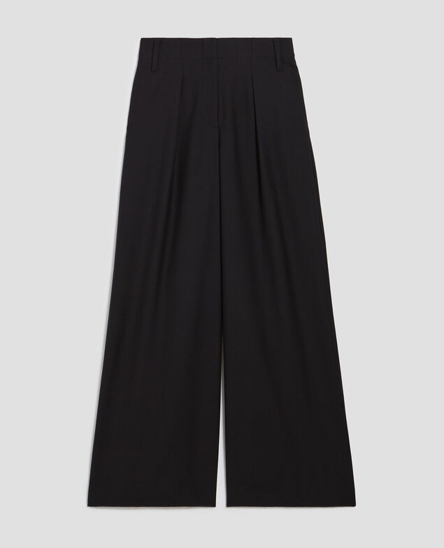 Pantalon ample à plis YVONNE H091 black beauty