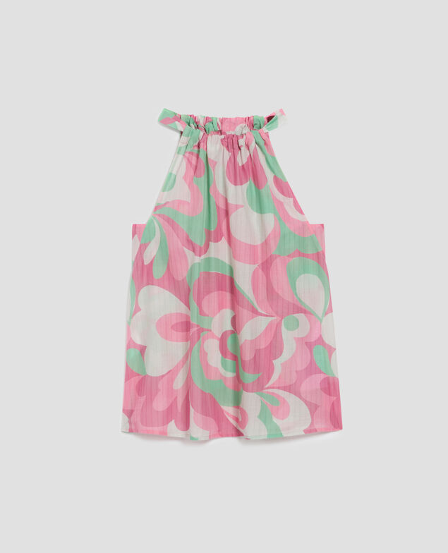 Top encolure américaine H720 anemone pink