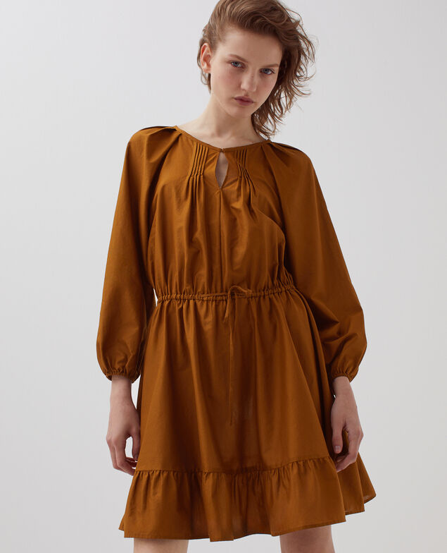 Robe courte à manches 3/4 I360 monks robe brown
