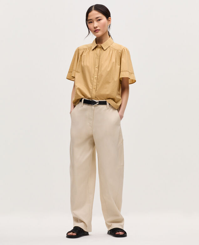 Chemise en voile de coton K320 prairie sand