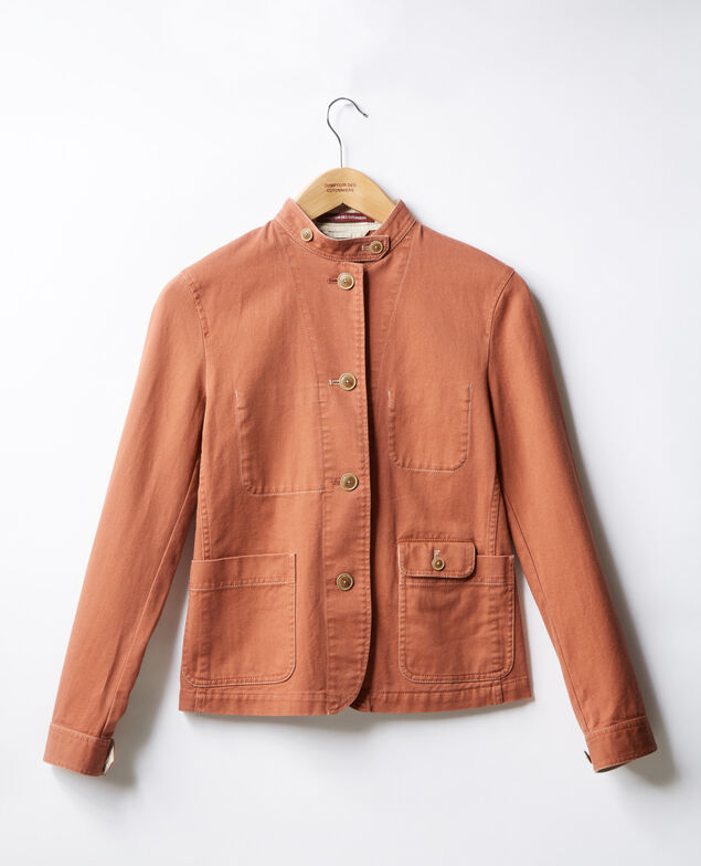 Veste col mao Auburn