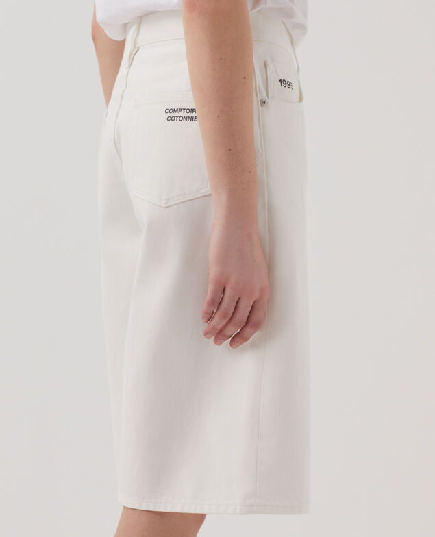 Jort en coton H003 white