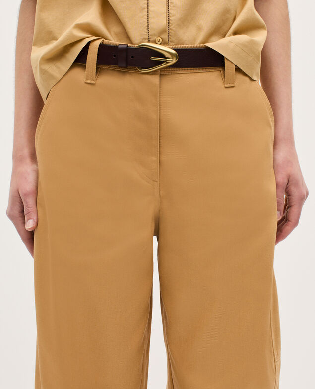 Ceinture en cuir K340 bone brown