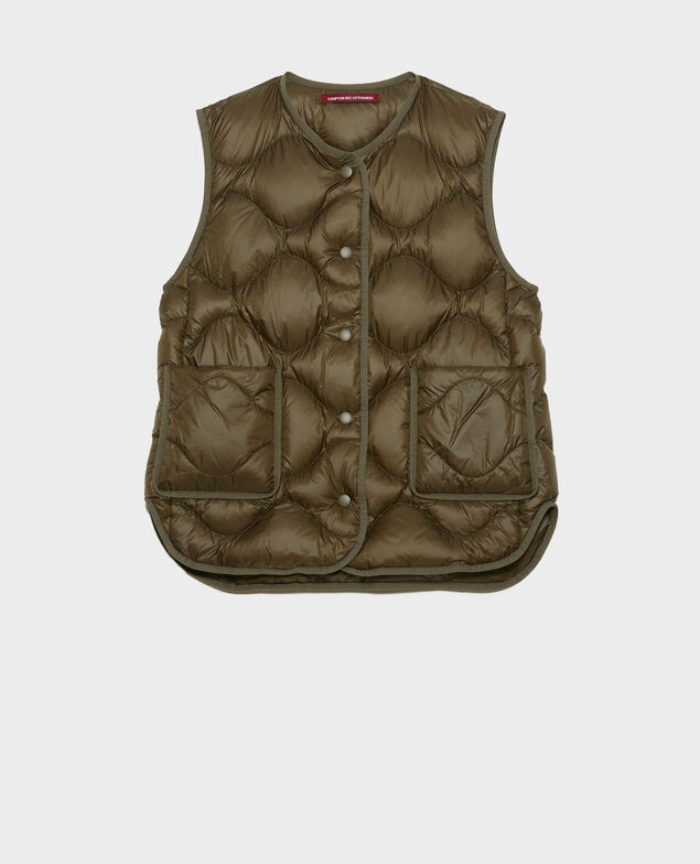 PLUME - Doudoune sans manches 0380 sea turtle green