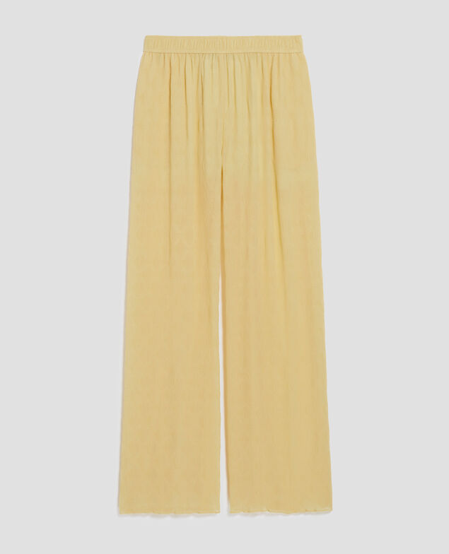 Pantalon ample fluide H400 straw yellow