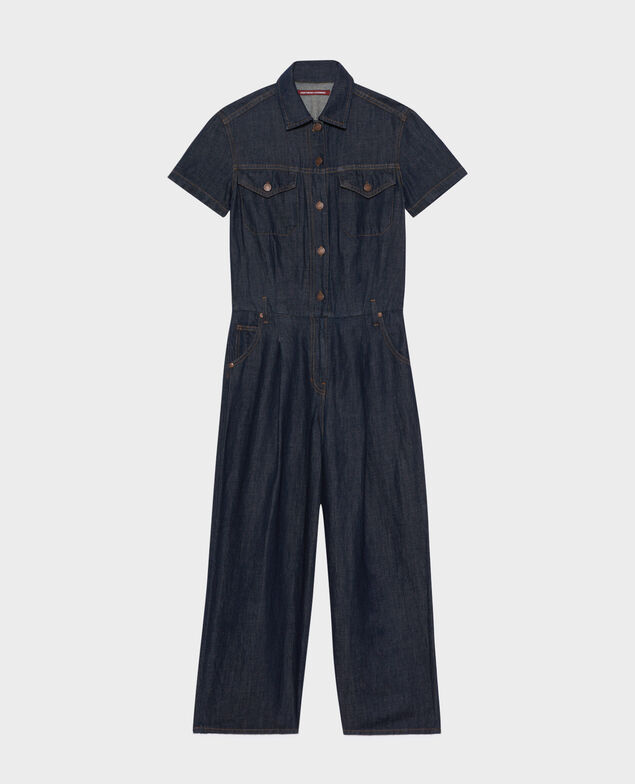 Combinaison en toile denim 0681 rinse denim
