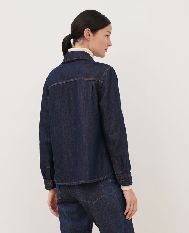 Veste en toile denim 0681 rinse denim