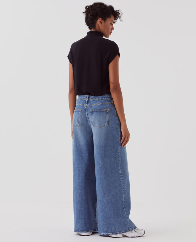 Jean wide JEANETTE H651 vintage wash