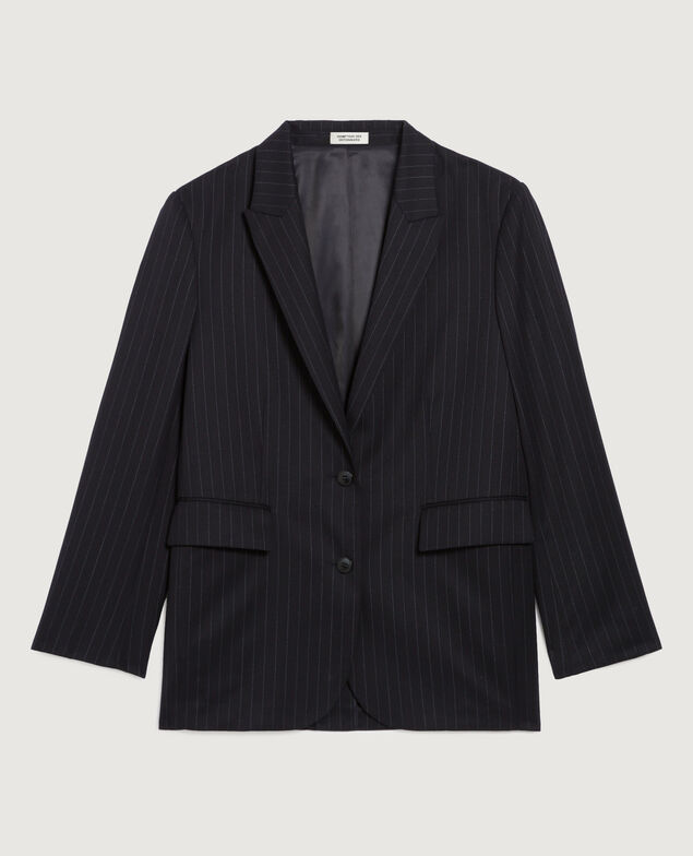 Veste de tailleur en laine K690 st navy
