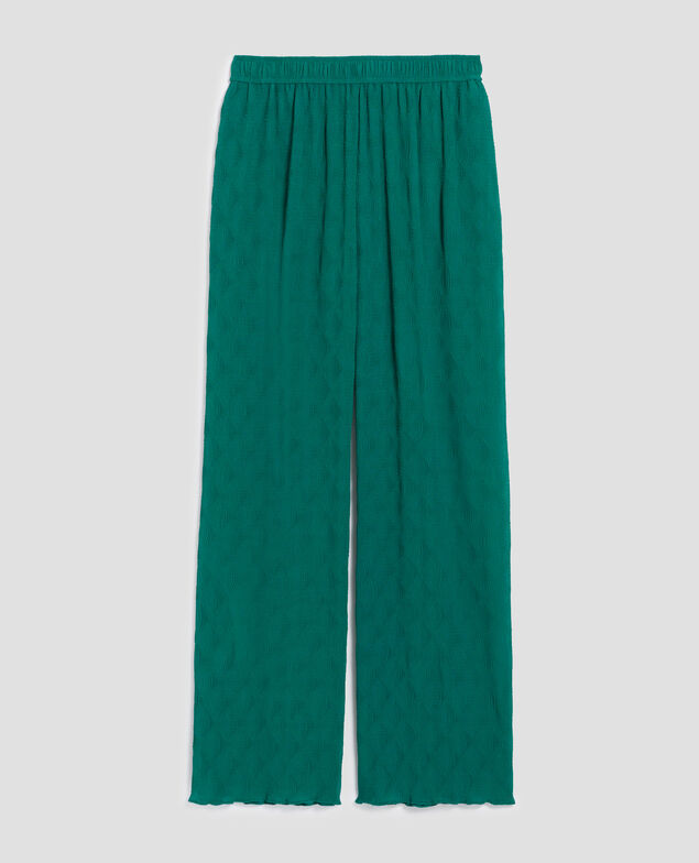 Pantalon ample fluide H644 spruced-up blue