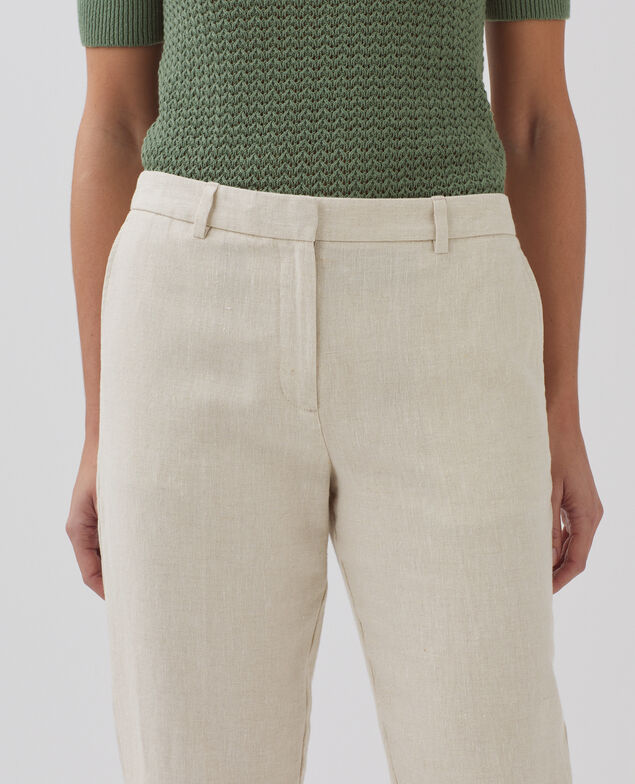 Pantalon cigarette MARGUERITE 0310 beige natural