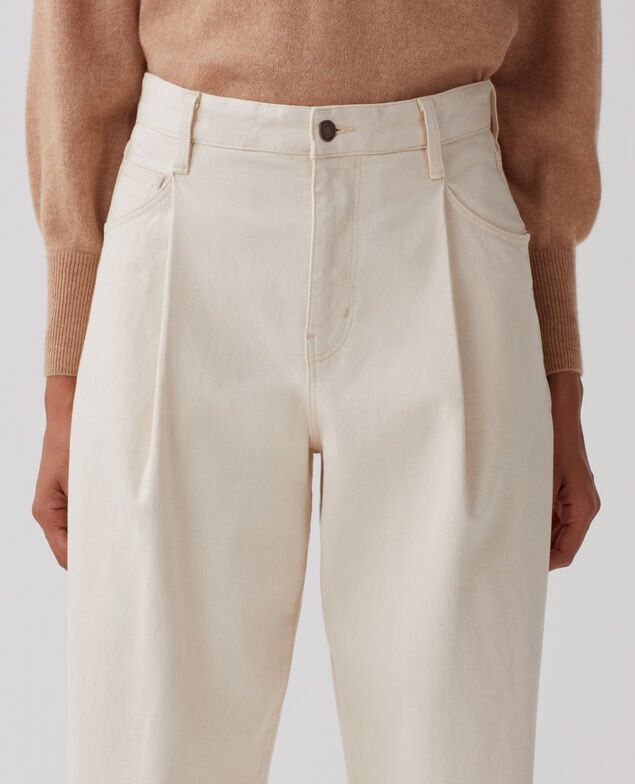 Jean carrot NIKKI H305 ecru