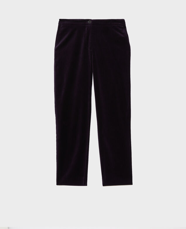 Pantalon cigarette MARGUERITE 6040 purple