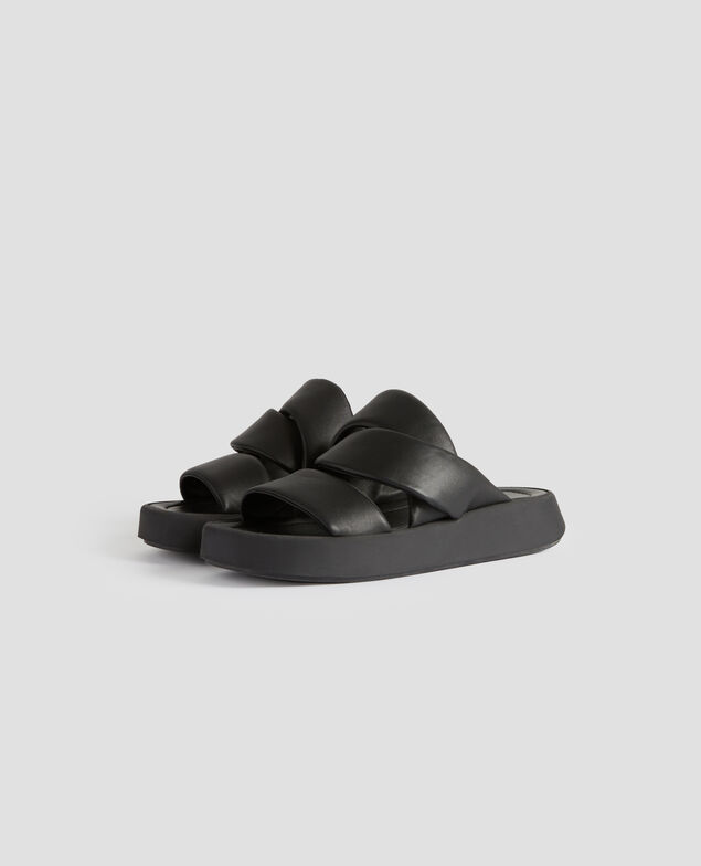 Sandales en cuir H096 black