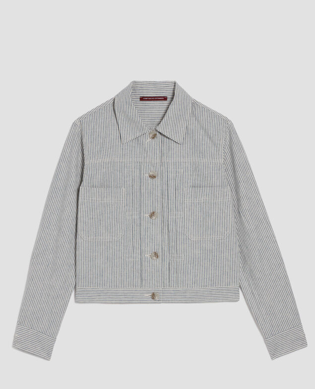 Veste workwear courte H611 blue mini st