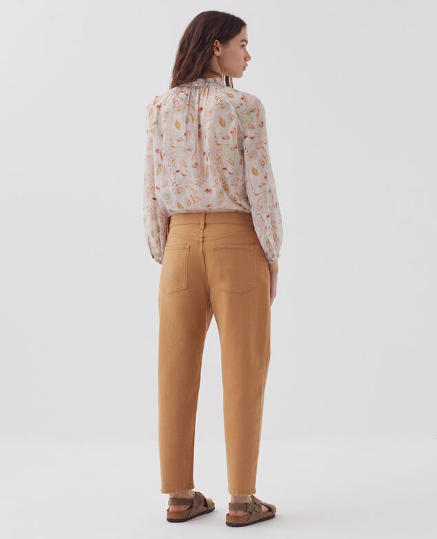 Jean slouchy RITA H323 camel