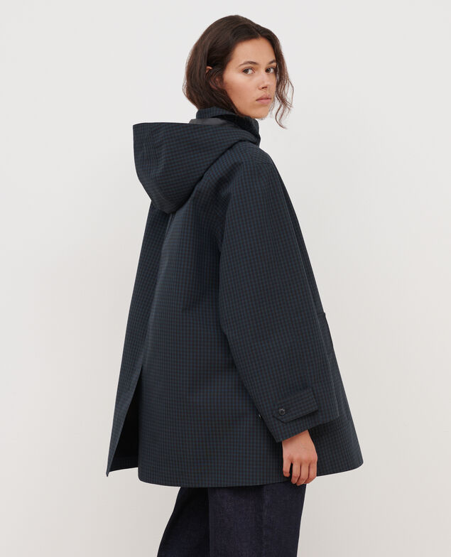 Manteau de pluie 8863 59 darkgreen check