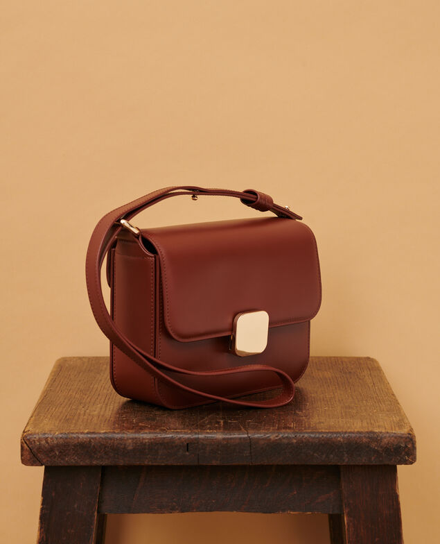 VIC - sac boîte en cuir 4024 camel
