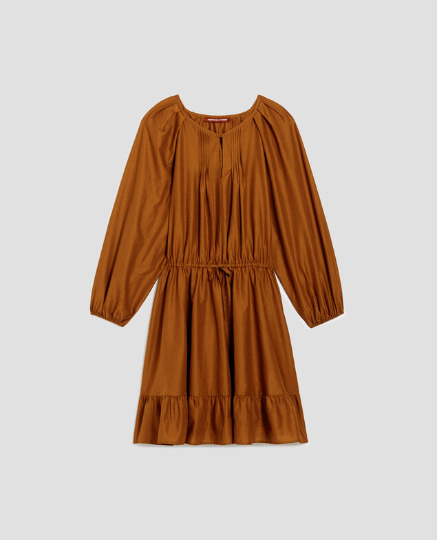 Robe courte à manches 3/4 I360 monks robe brown