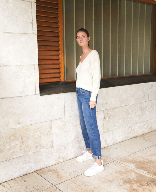 Jean real straight Vintage wash