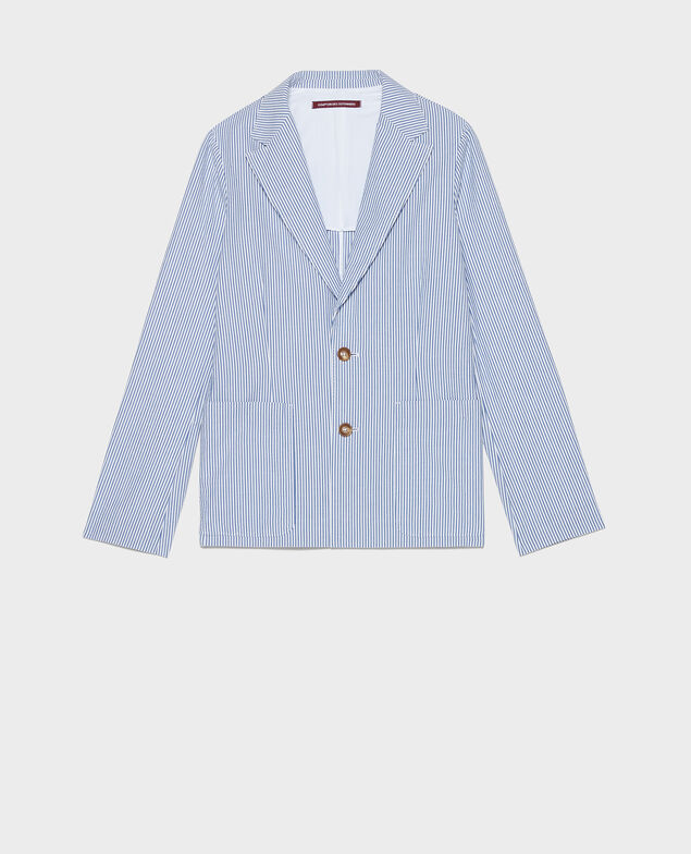 Blazer en seersucker Seersucker stripes