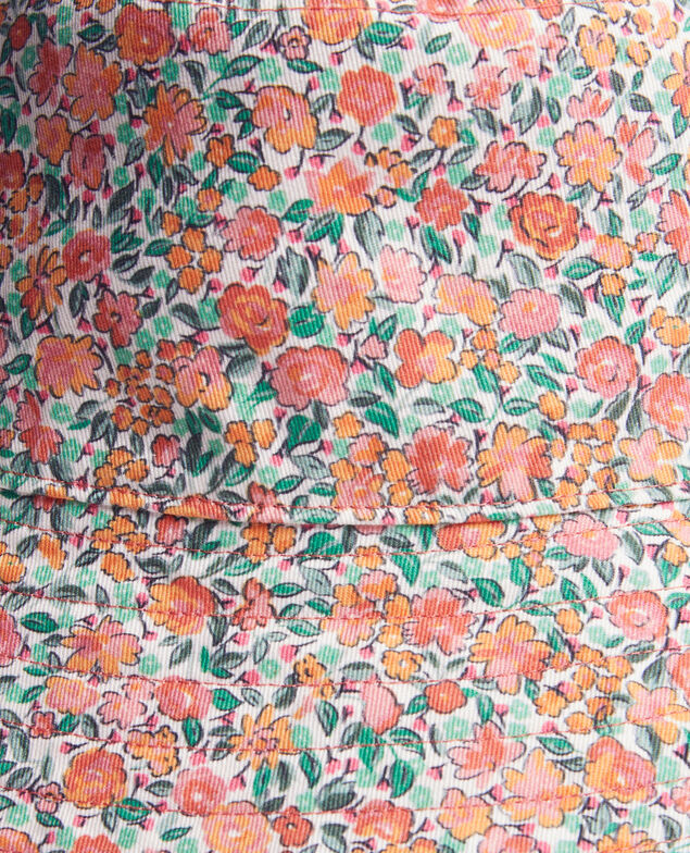 Bob fleuri réversible 92 print red