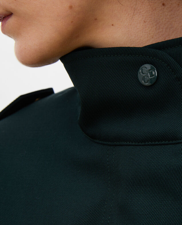 Blouson aviateur en gabardine de laine Scarab