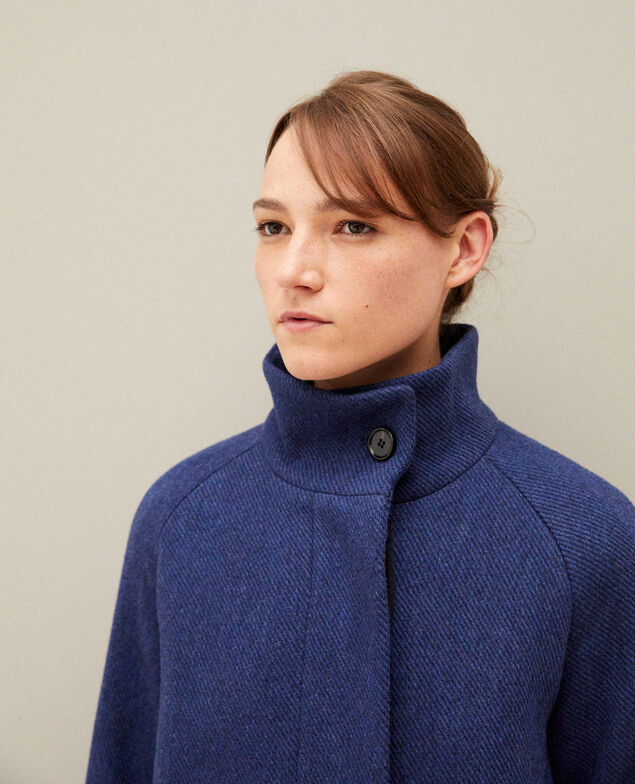 Manteau avec col montant Peacoat