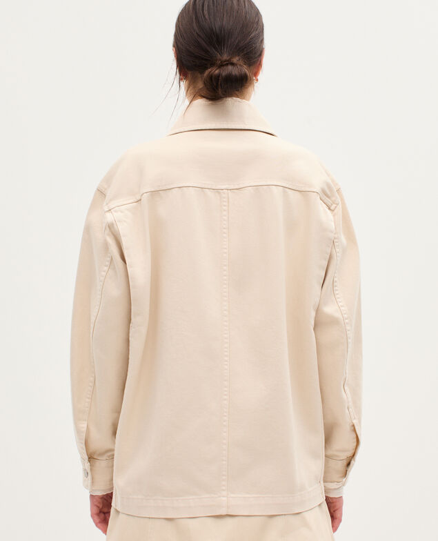 Veste workwear en coton H305 ecru