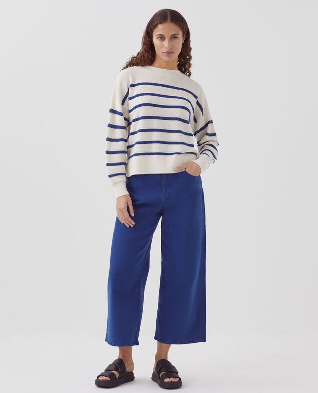 MADO - Pull en laine mérinos H650 st wisteria