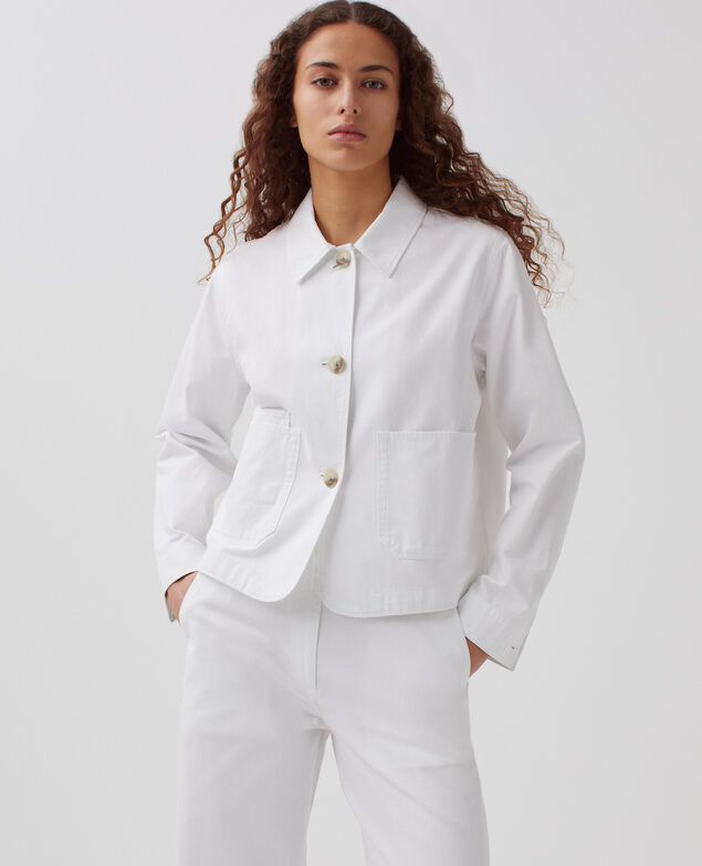 Veste workwear H001 brillant white