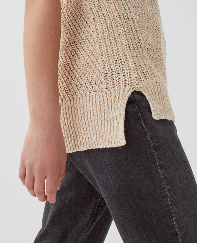Pull sans manches H311 oyester gray
