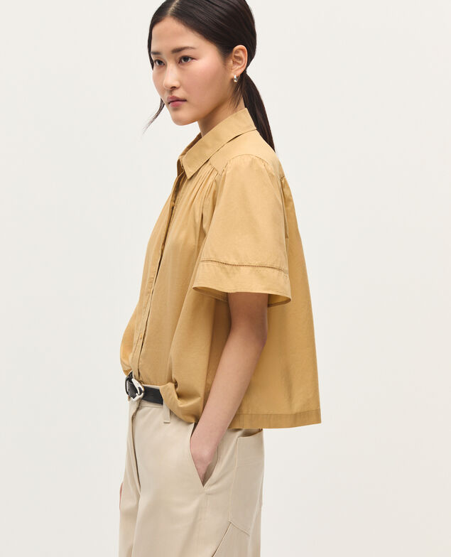 Chemise en voile de coton K320 prairie sand