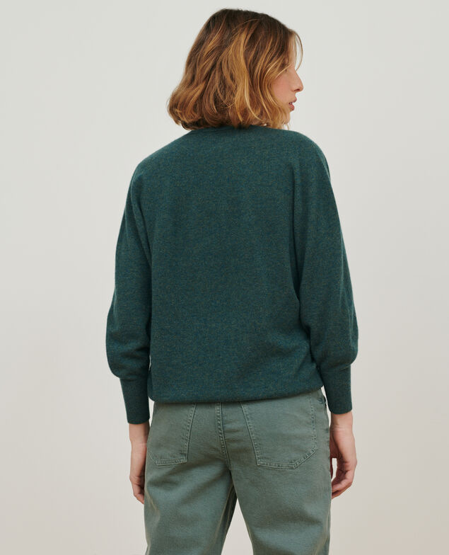 Pull en cachemire 8817 58 darkgreen