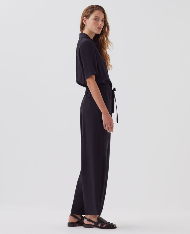 Combinaison manches courtes fluide H091 black beauty