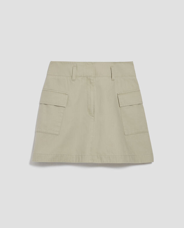 Mini jupe cargo H030 abbey stone