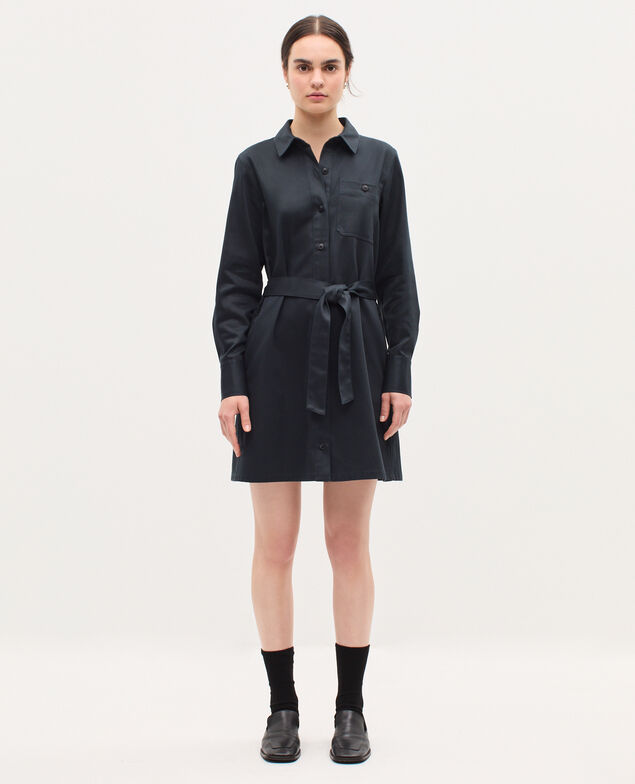 Robe chemise courte workwear K080 vulcan gray
