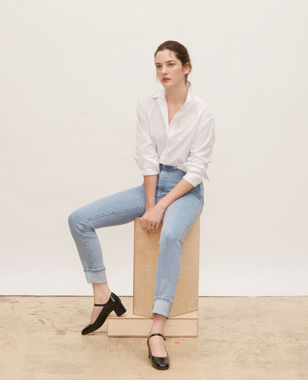 SLIM HIGH RISE - Jean vintage wash Denim vintage wash