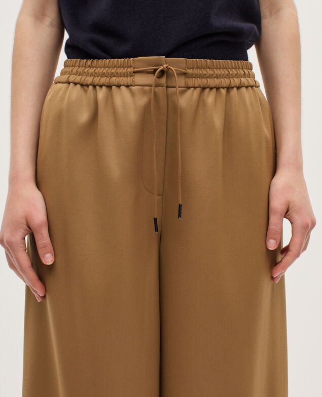 Pantalon ample à plis YVONNE K341 oak brown