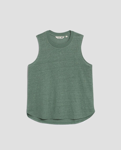 D&eacute;bardeur en lin MARCELLE H542 darkforest