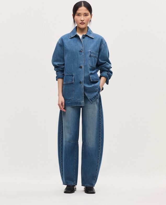 Veste workwear en coton K670 mid dark vintage